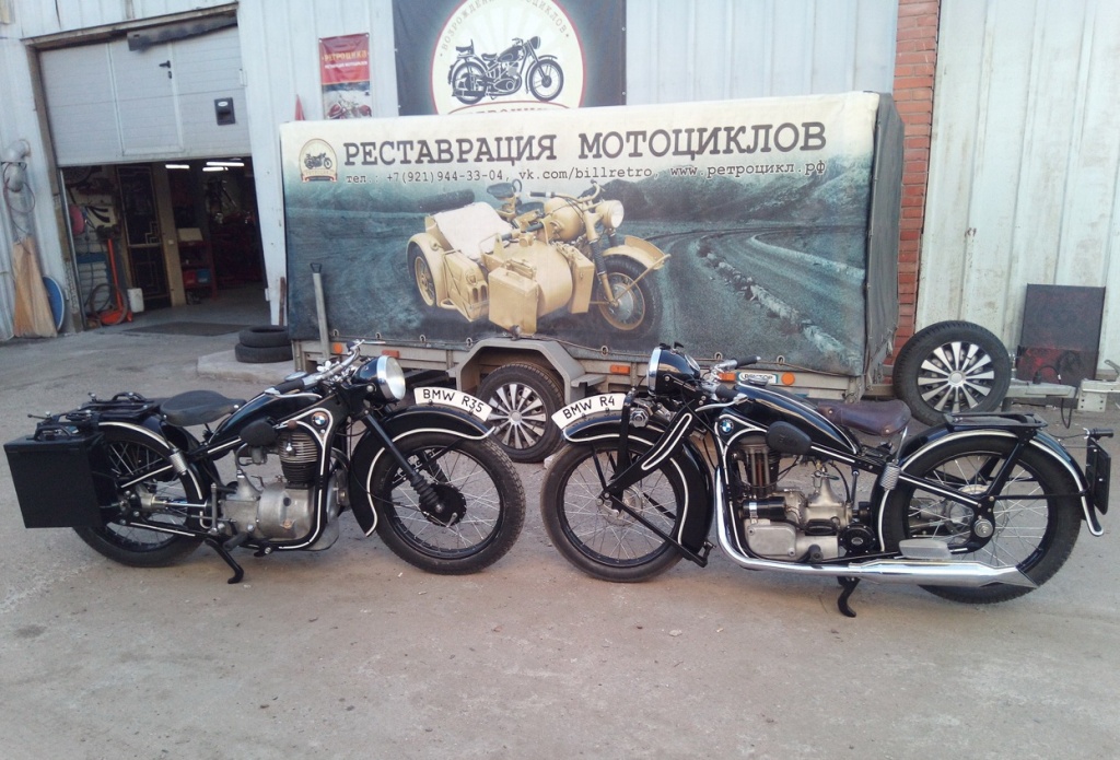Реставрация немецких довоенных мотоциклов