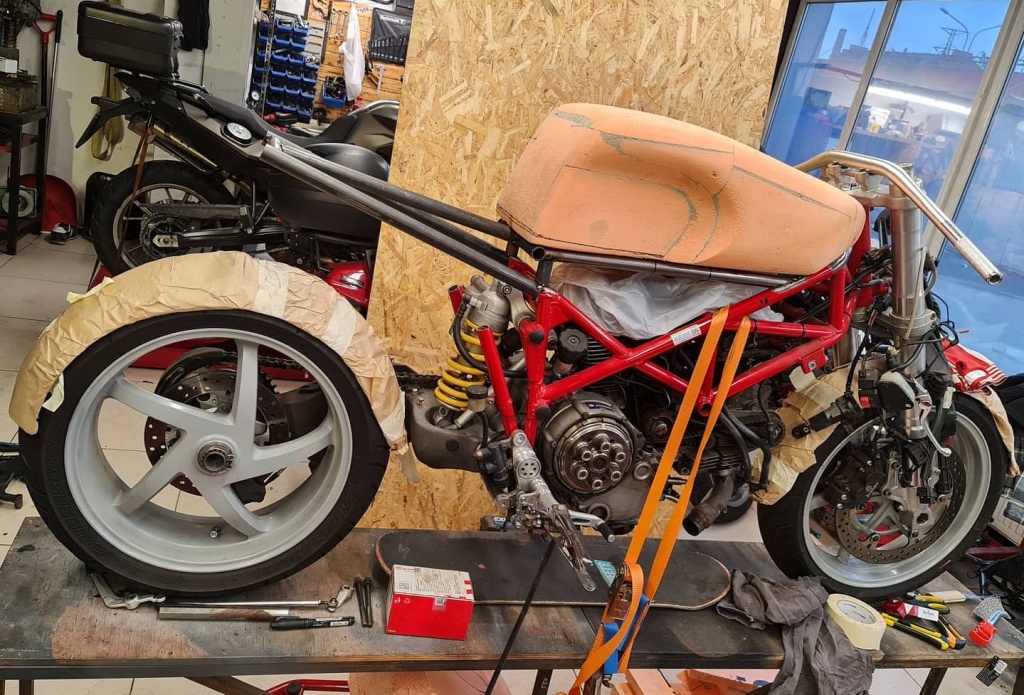 Покраска мотоциклов в РокГараж